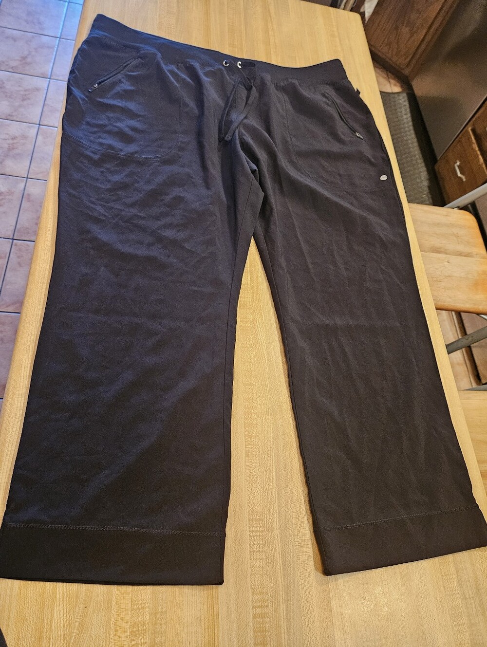 Athletic Works Petite Black Pants -